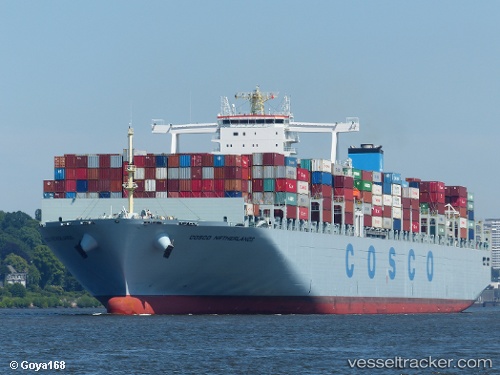 vessel Cosco Netherlands IMO: 9516430, Container Ship
