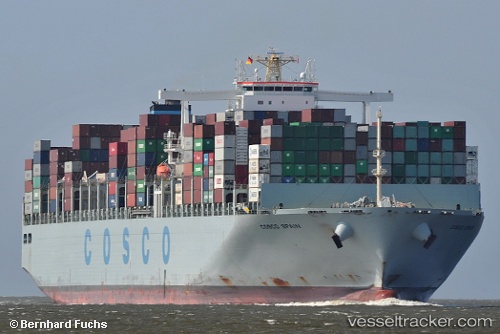 vessel Cosco Spain IMO: 9516442, Container Ship
