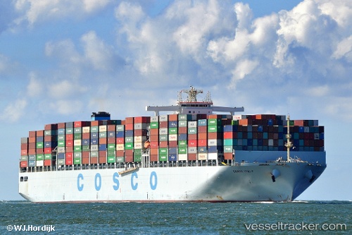 vessel Cosco Italy IMO: 9516454, Container Ship
