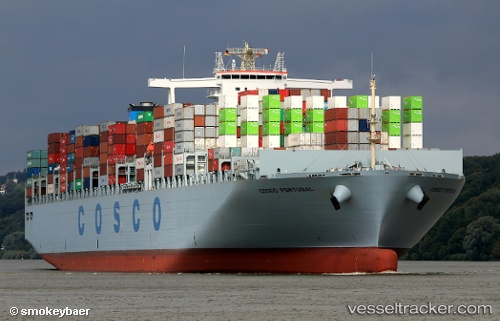 vessel Cosco Portugal IMO: 9516466, Container Ship
