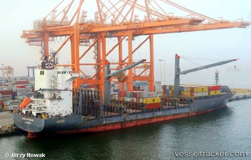 vessel ANL KOKODA IMO: 9516765, Container Ship