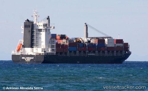 vessel Contship Gin IMO: 9517434, Container Ship
