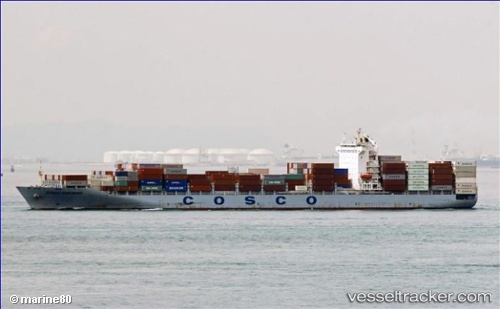 vessel Cosco Surabaya IMO: 9518347, Container Ship
