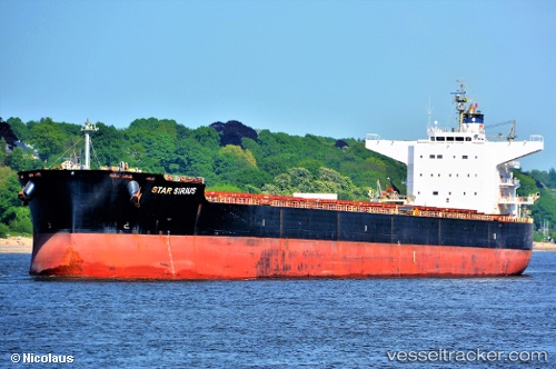 vessel STAR SIRIUS IMO: 9520883, 