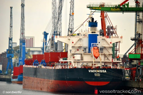 vessel Vindonissa IMO: 9520950, Bulk Carrier
