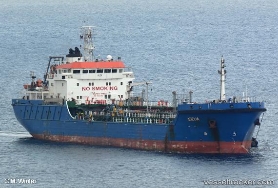 vessel Adelia IMO: 9523457, Oil Products Tanker
