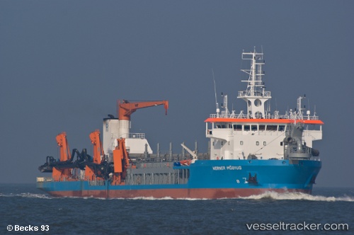 vessel Beachway IMO: 9524140, Hopper Dredger

