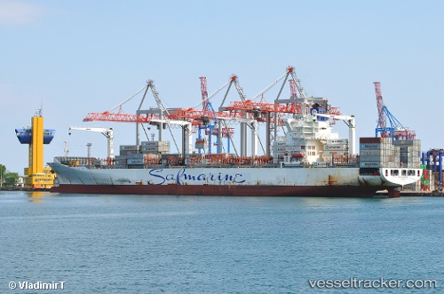 vessel Safmarine Chilka IMO: 9525364, Container Ship
