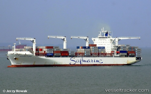 vessel Safmarine Chambal IMO: 9525376, Container Ship
