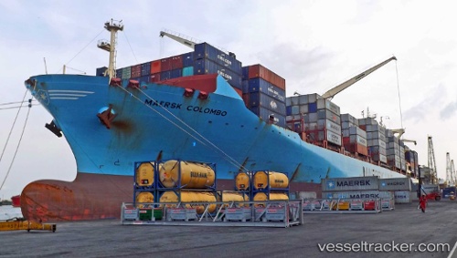 vessel Maersk Colombo IMO: 9525390, Container Ship
