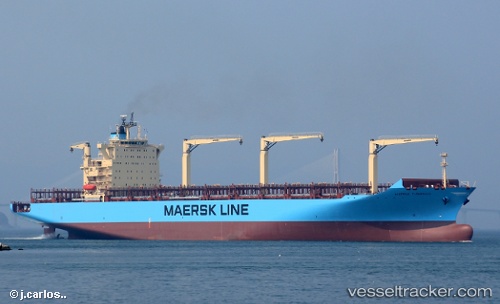 vessel Maersk Cubango IMO: 9525481, Container Ship
