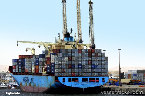 vessel Maersk Cabinda IMO: 9525493, Container Ship
