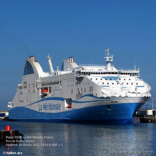 vessel Piana IMO: 9526332, Passenger Ro Ro Cargo Ship
