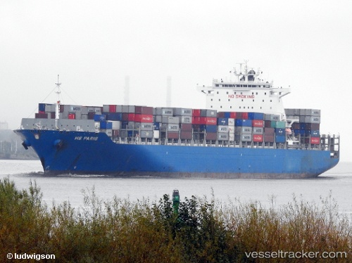 vessel President Cleveland IMO: 9526502, Container Ship
