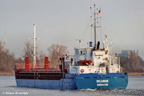 vessel DELAMAR IMO: 9528500, 