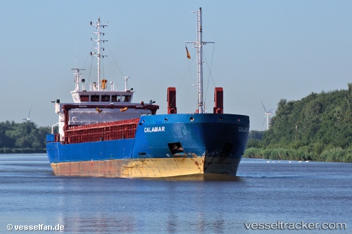 vessel 'CALAMAR' IMO: 9528512, 