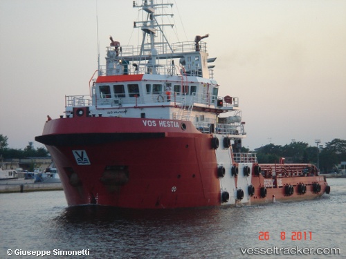 vessel Vos Hestia IMO: 9529061, Offshore Tug Supply Ship
