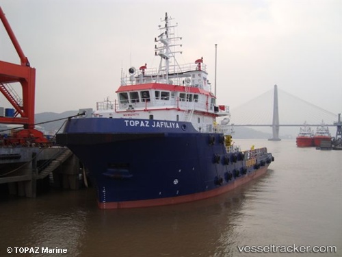 vessel Topaz Jafiliya IMO: 9529073, Offshore Tug Supply Ship
