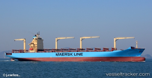 vessel Maersk Cardiff IMO: 9529255, Container Ship
