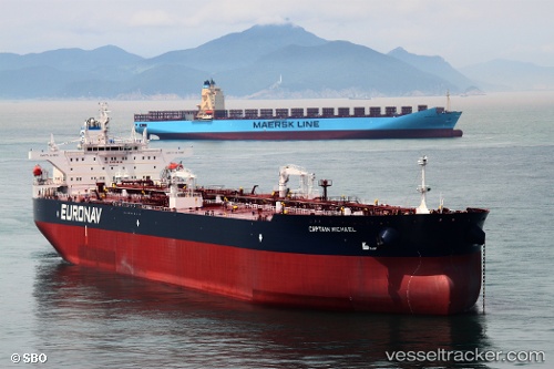 vessel Captain Michael IMO: 9531480, Crude Oil Tanker
