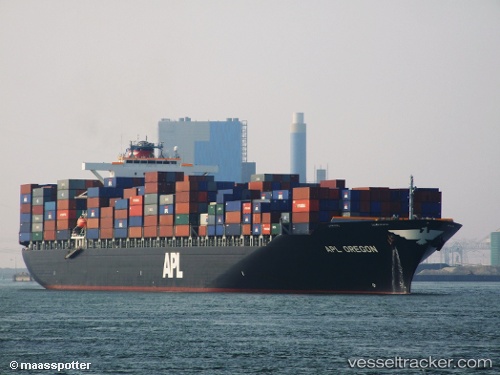 vessel Apl Oregon IMO: 9532783, Container Ship
