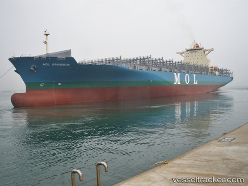 vessel Mol Grandeur IMO: 9535149, Container Ship
