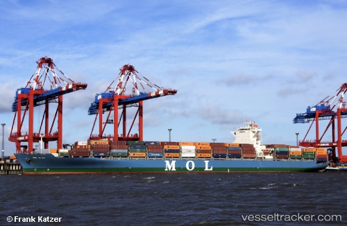 vessel Mol Glide IMO: 9535163, Container Ship
