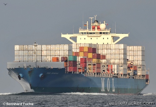 vessel Mol Genesis IMO: 9535199, Container Ship
