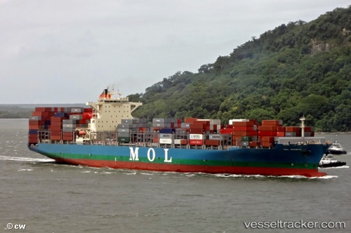 vessel Mol Growth IMO: 9535204, Container Ship
