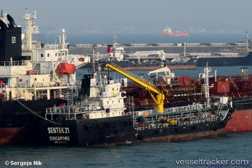 vessel Sentek 21 IMO: 9537173, Bunkering Tanker
