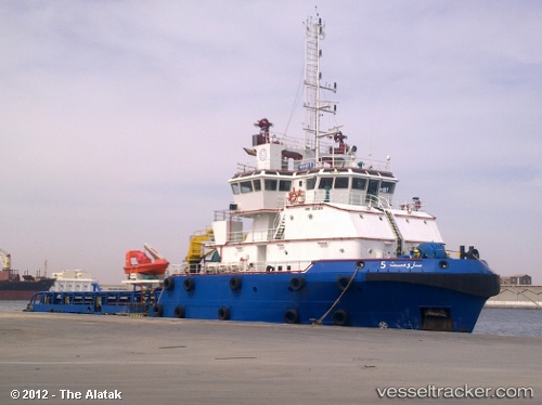 vessel Sarost 5 IMO: 9537836, Offshore Tug Supply Ship
