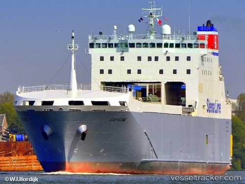 vessel Capucine IMO: 9539066, Ro Ro Cargo Ship
