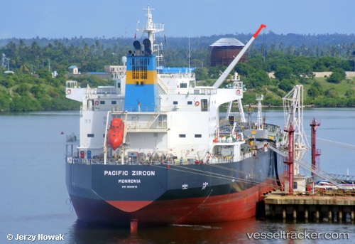 vessel Pacific Zircon IMO: 9539573, Oil Products Tanker
