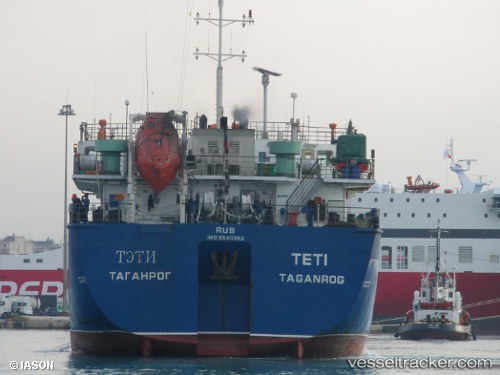 vessel Teti IMO: 9540352, Chemical Oil Products Tanker

