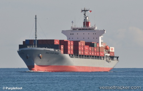 vessel Swan River Bridge IMO: 9550395, Container Ship
