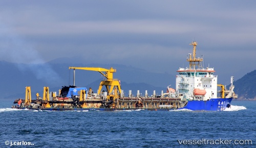 vessel Jun Hai 1 IMO: 9551040, Hopper Dredger
