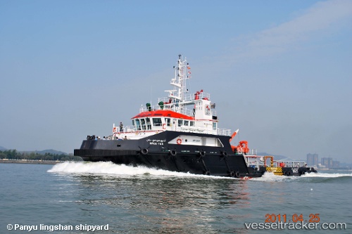 vessel Npcc Yas IMO: 9554779, Offshore Tug Supply Ship
