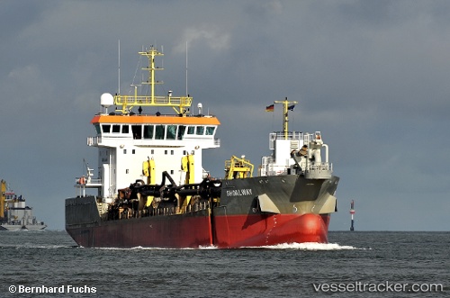vessel Shoalway IMO: 9556337, Hopper Dredger
