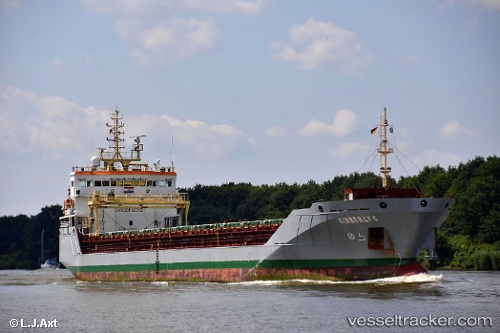 vessel KIMBERLY C IMO: 9558050, General Cargo Ship