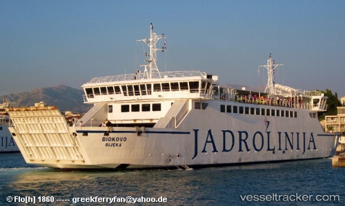 vessel Biokovo IMO: 9559107, Passenger Ro Ro Cargo Ship

