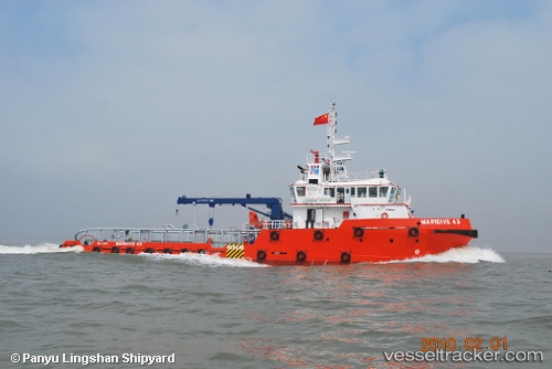 vessel Maridive 43 IMO: 9559547, Offshore Tug Supply Ship
