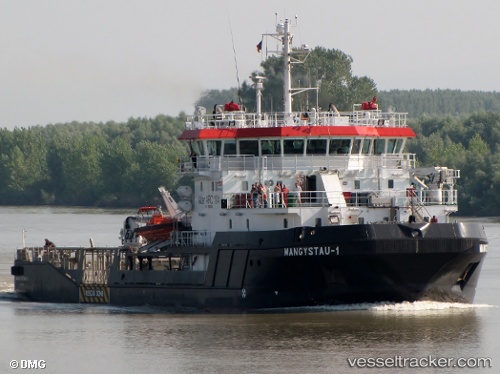 vessel 'MANGYSTAU1' IMO: 9560118, 