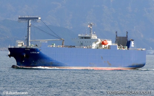 vessel Ligulao IMO: 9561605, Vehicles Carrier
