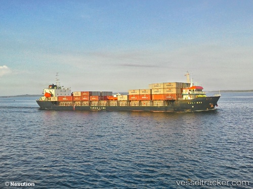 vessel Mv.kali Mas IMO: 9562051, Container Ship
