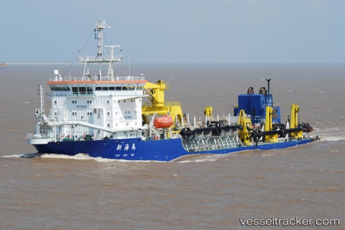 vessel Xin Hai Ma IMO: 9562489, Hopper Dredger
