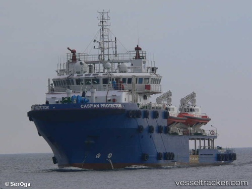 vessel Caspian Protector IMO: 9565027, Standby Safety Vessel
