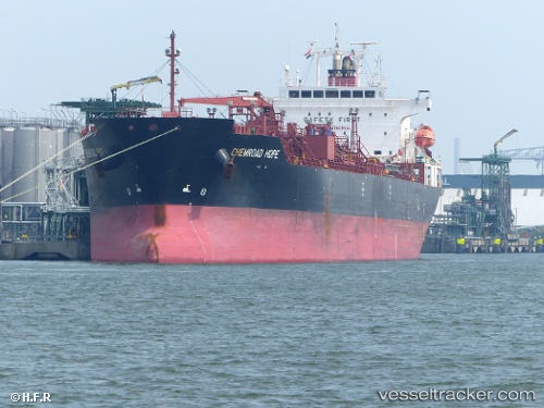 vessel 'CHEMROAD HOPE' IMO: 9565754, 