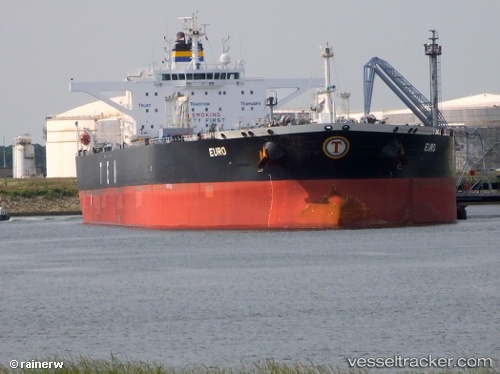 vessel Euro IMO: 9567702, Crude Oil Tanker
