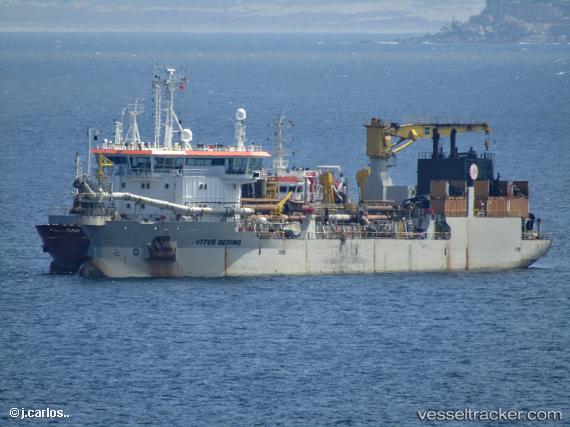 vessel Vitus Bering IMO: 9573062, Hopper Dredger
