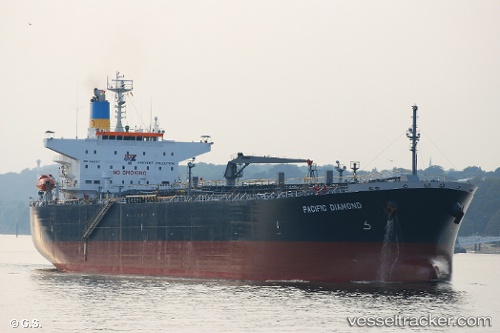 vessel Pacific Diamond IMO: 9573660, Crude Oil Tanker
